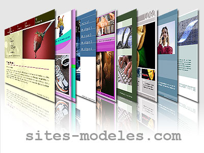 catalogue de modeles de site internet